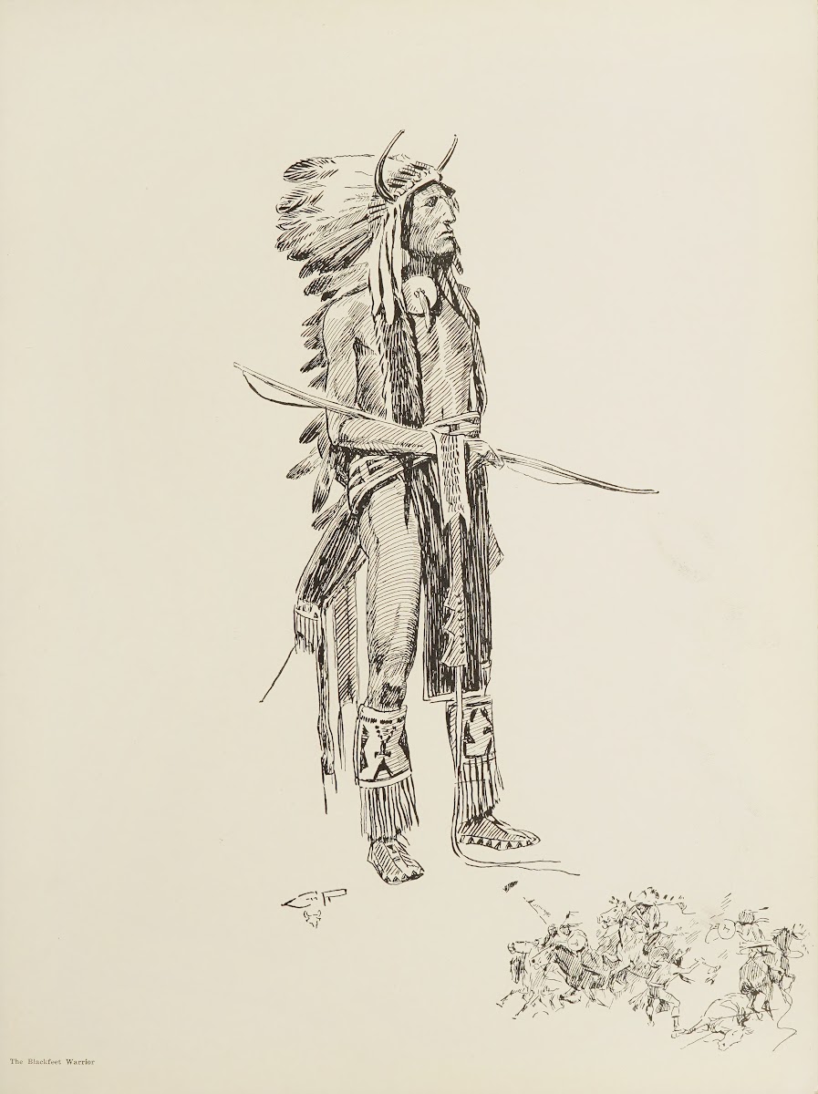 The Blackfeet Warrior 1900