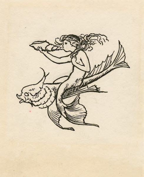 The Tempest Ornamental illustration 1900