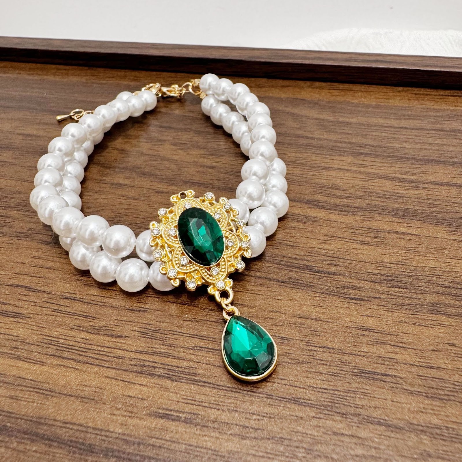 Elegante Halskette für Haustiere, Legierung