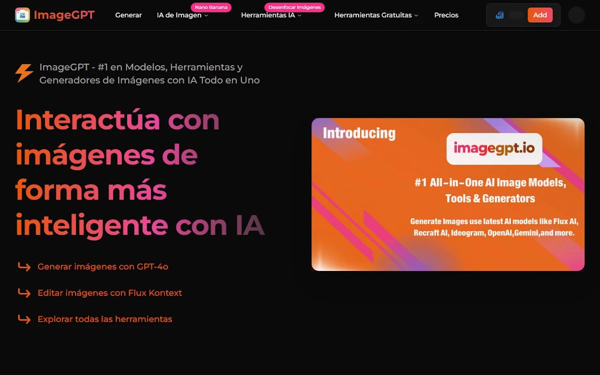 Captura de ImageGPT