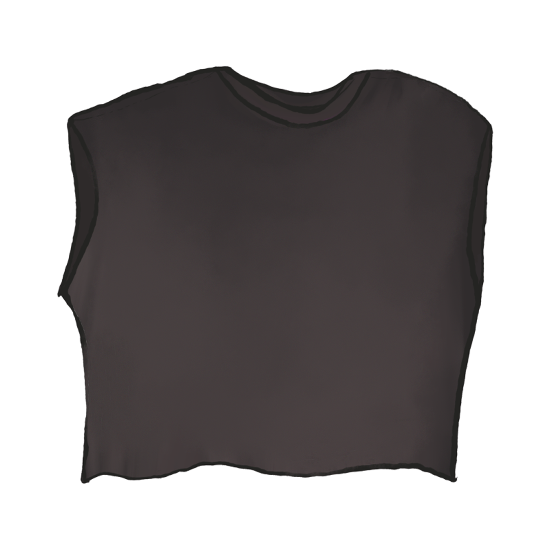Yeezy CROP MUSCLE TEE (H17) product image