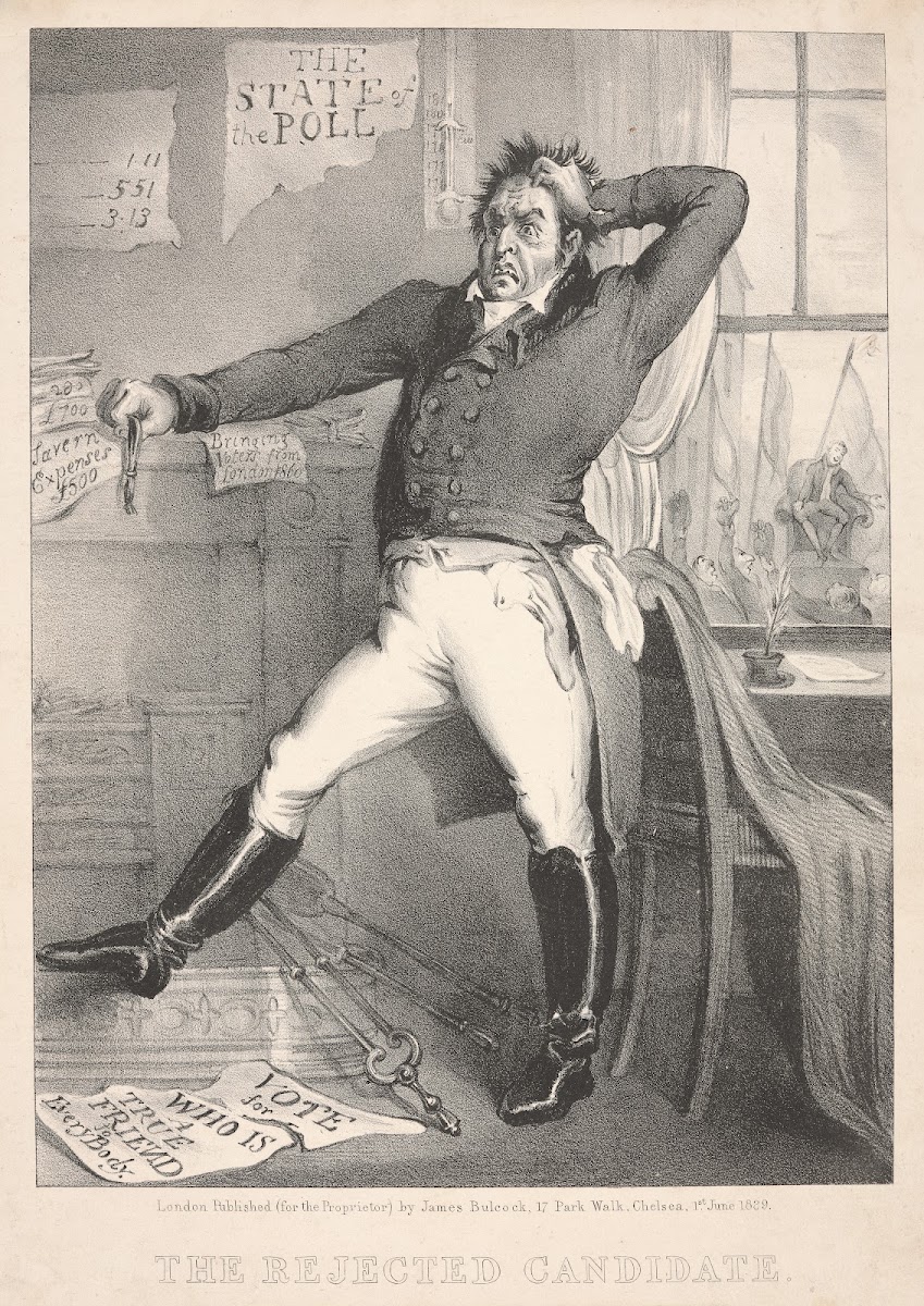 The rejected candidate 1829