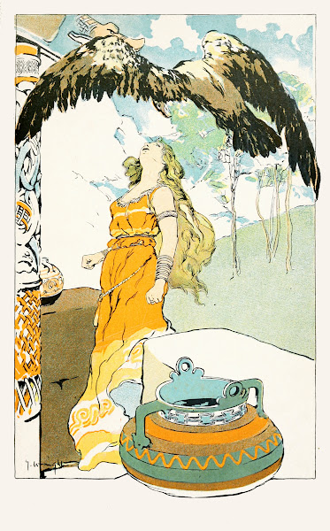Rising upward in broad easy flight 1901