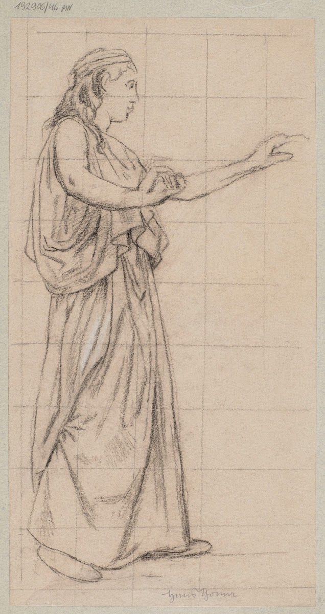 Woman with Outstretched Hands 1890