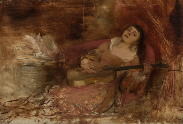 Woman With A Guitar