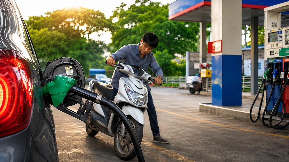 Trào lưu 'lắc xe' vì xăng E10 gây xôn xao mạng xã hội, chuyên gia lên tiếng? - Báo VTC News
