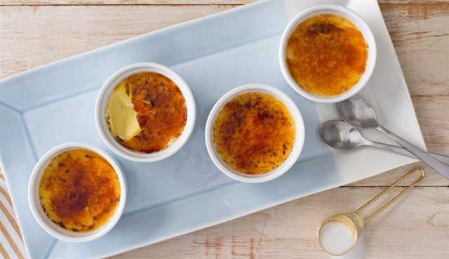 Bánh Creme Brulee Kiểu Pháp
