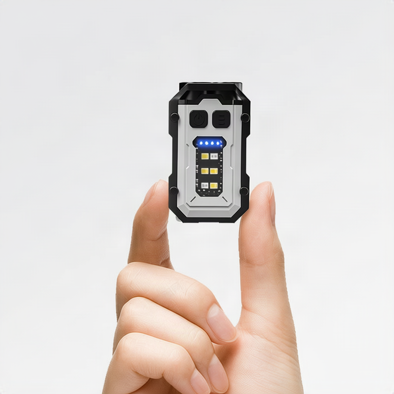 Tragbare USB-Taschenlampe mit Magnethalter