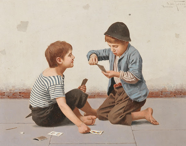 Two Card Players 1902