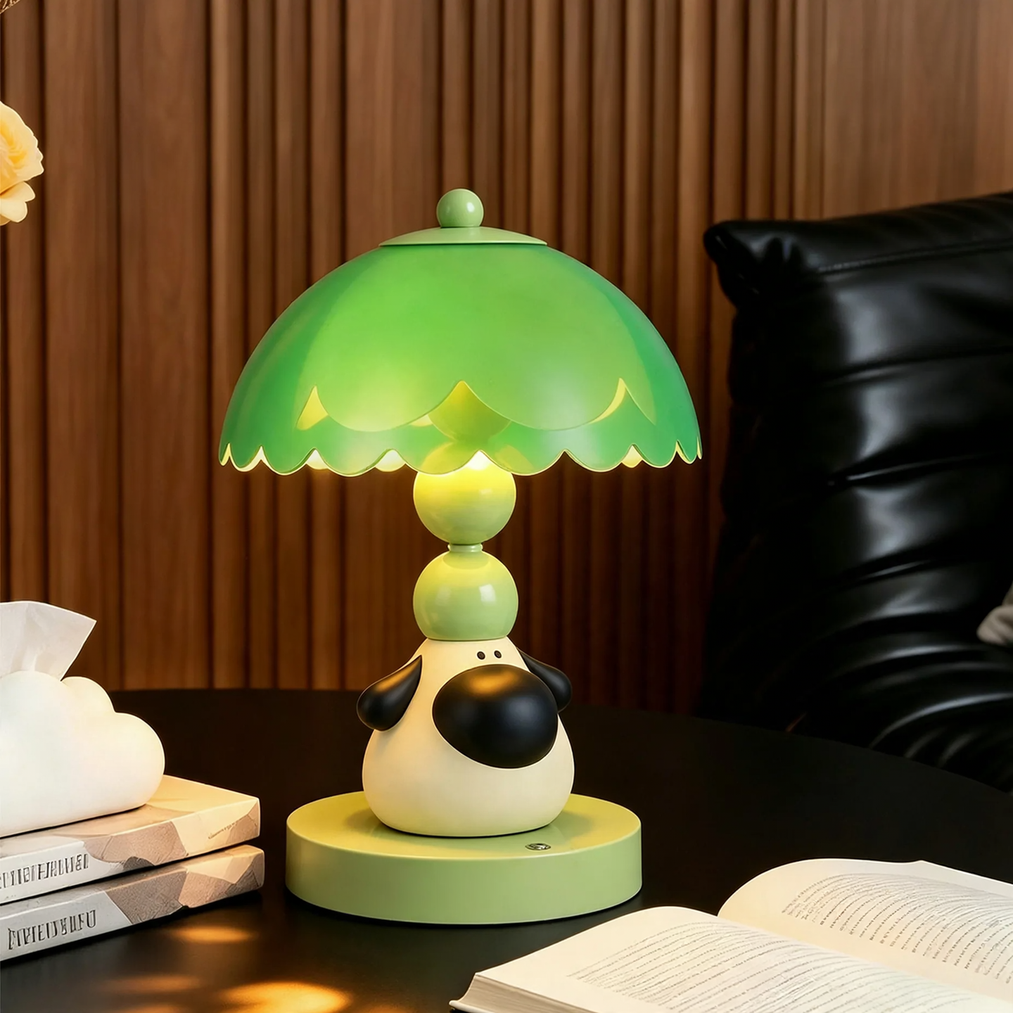 Dog Table Lamp, Cartoon Design