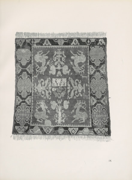 Ostpreussische Bauernteppiche Pl10 1937