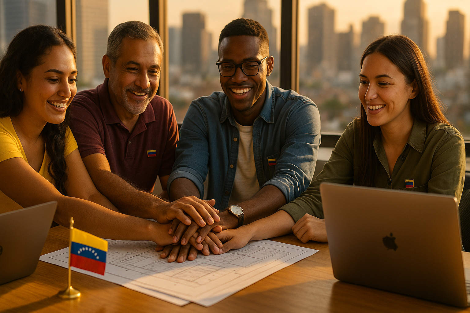 Venezolanos de la diáspora compartiendo conocimiento y apoyo