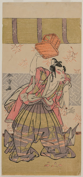The Actor Ichikawa Raizo as Soga No Goro mid 1770s