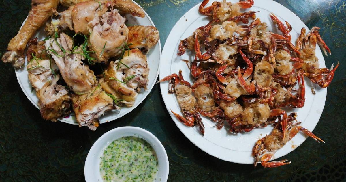 Muối chấm Gà nướng ngon khó cưỡng 😁