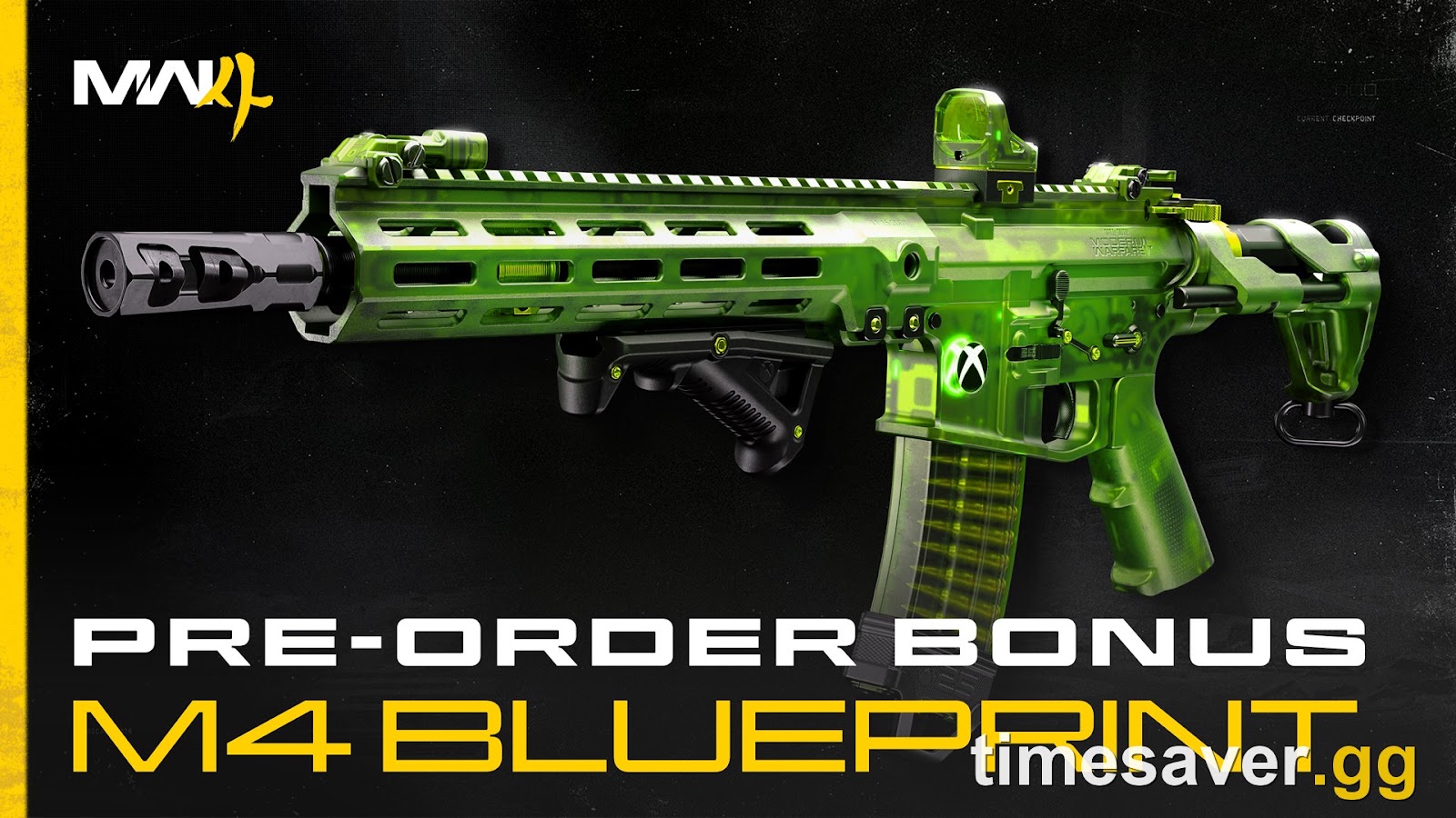 A Modern Warfare 4 weapon Blueprint with attachments — MW4 weapons are the fully build-able, meta-relevant guns in the new Warzone chapter