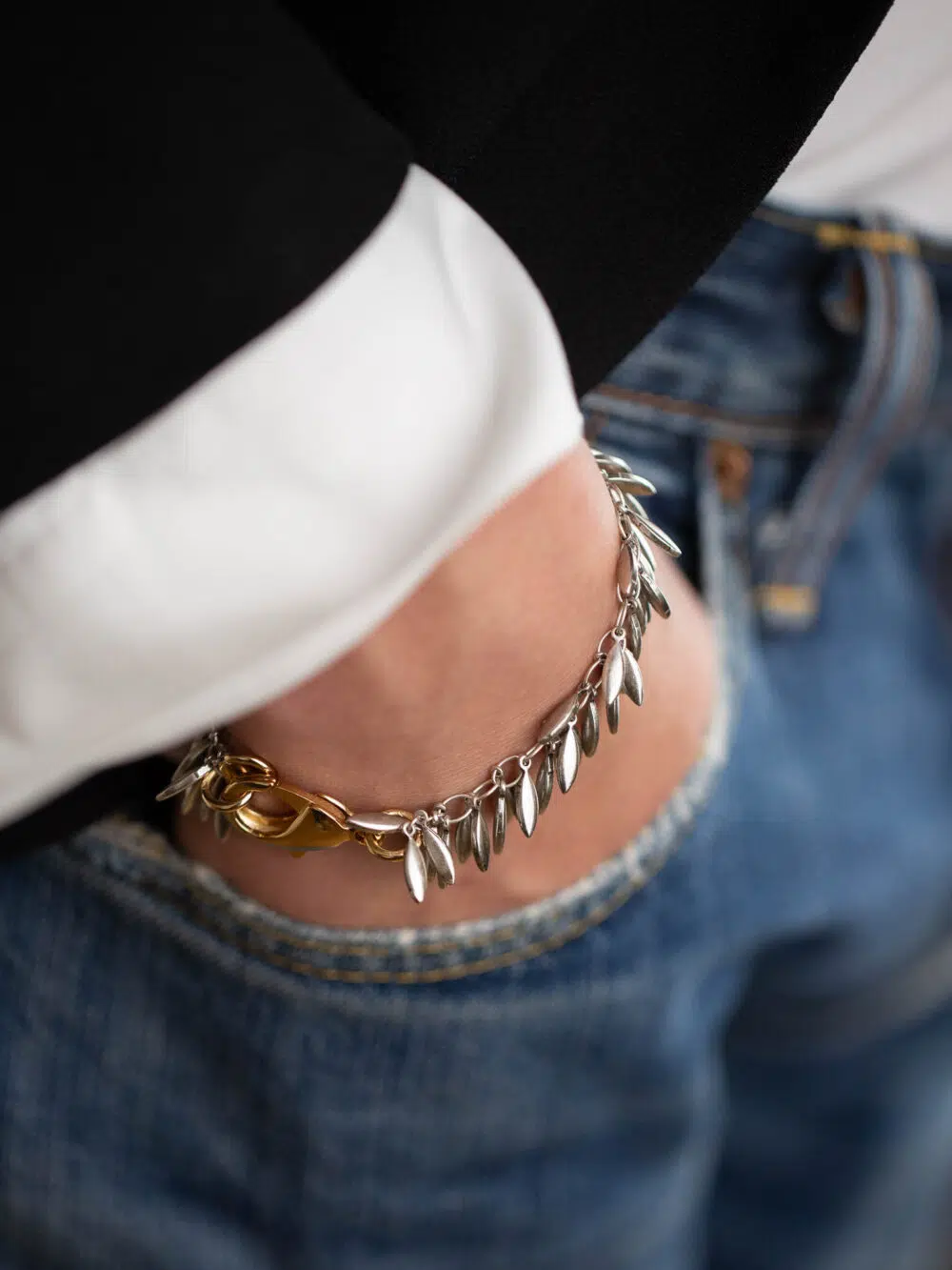 Браслет Сэм с листиками