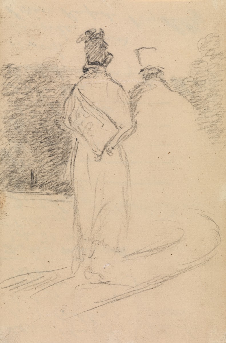 Rear View Study of a Man walking