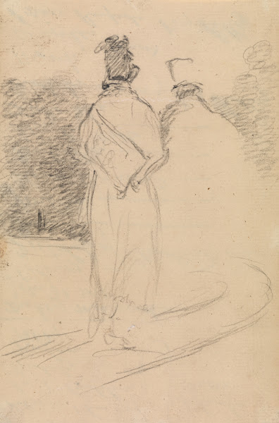 Rear View Study of a Man walking