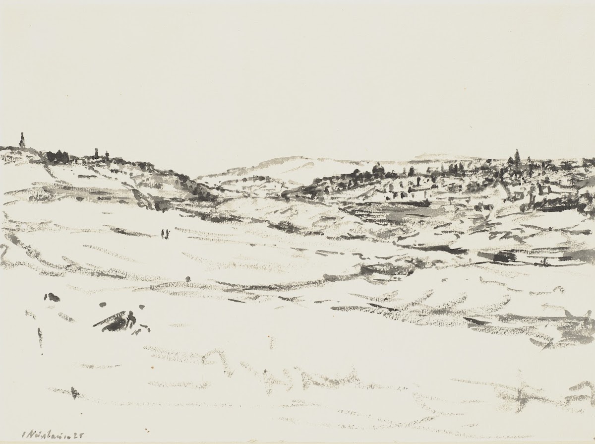 Jerusalem am Ölberg von Nord 1925