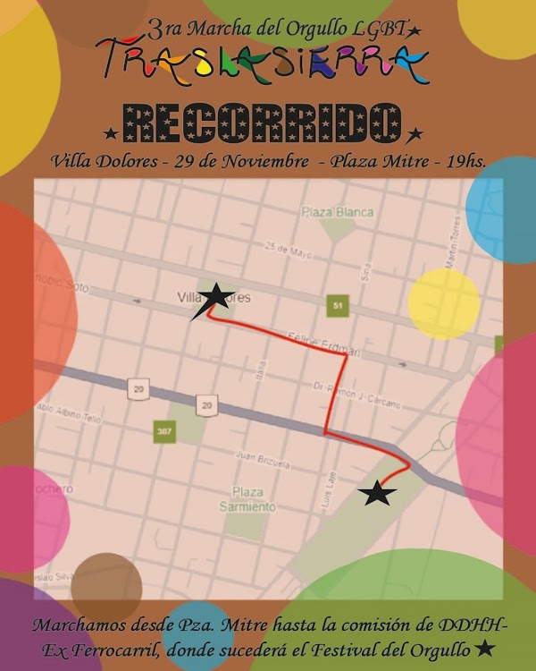 3ra Marcha del Orgullo LGBT+ del Valle de Traslasierra ⛰️