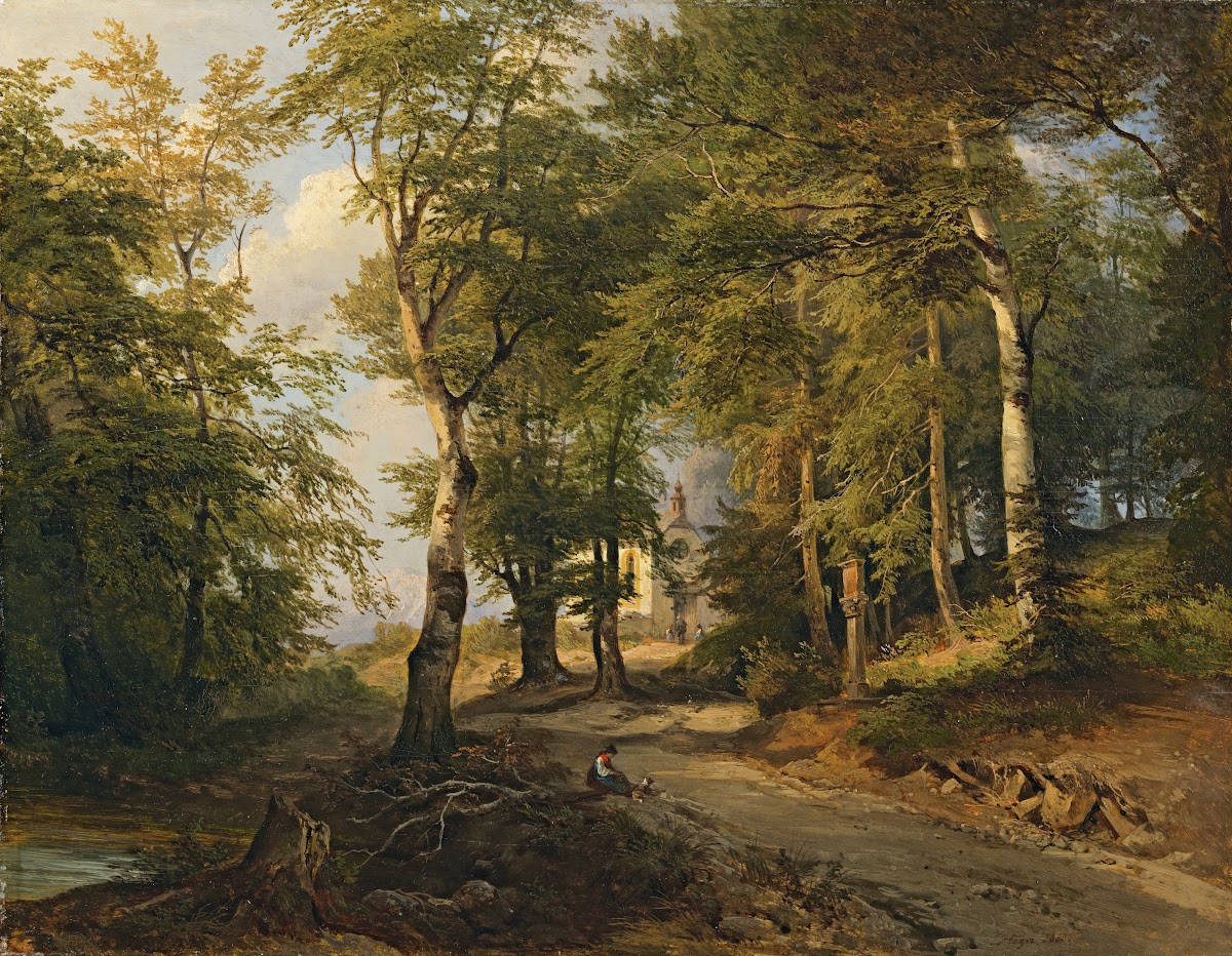 Ausi Kapelle Im Wald Chapel In TheWoods 1850