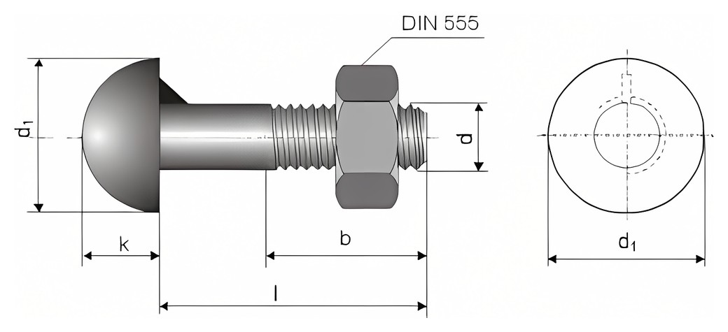 DIN 607 – Technický výkres