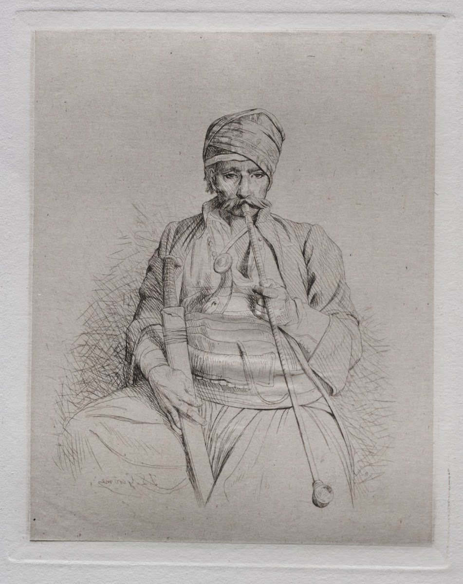 Egyptian Smoker c 1865
