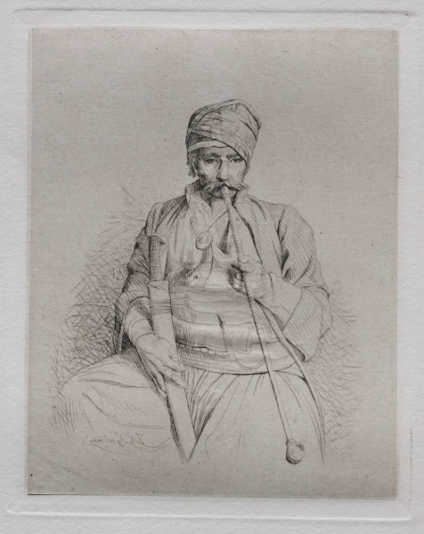 Egyptian Smoker c 1865