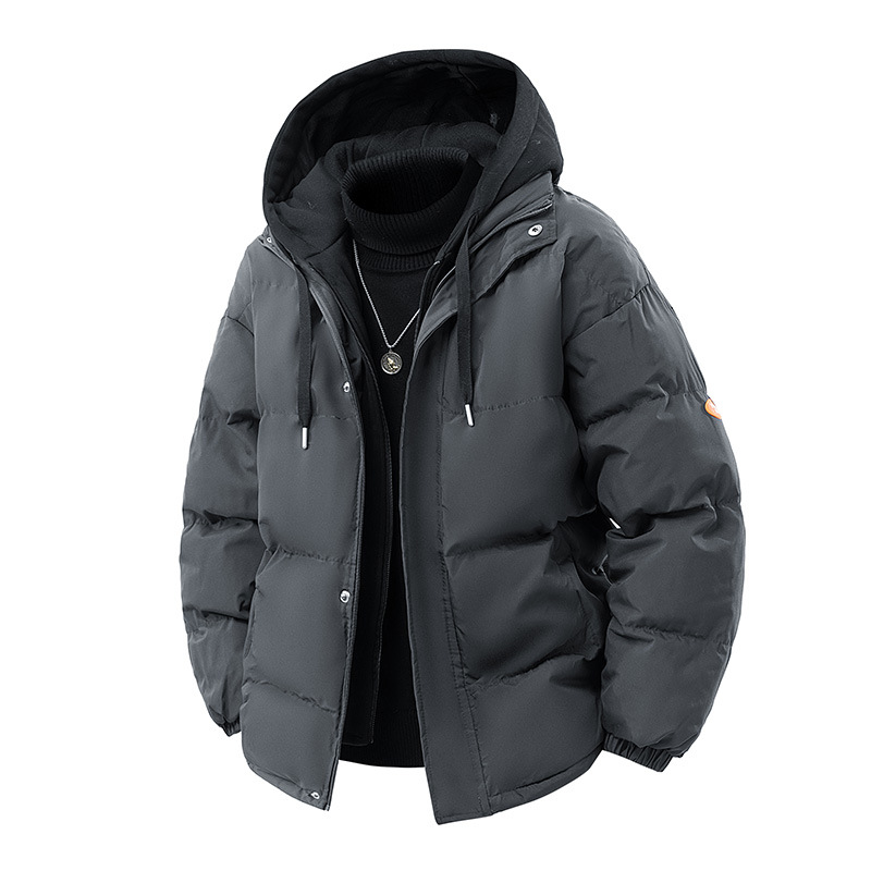 Modische Herren-Steppjacke in Fake-Layer-Optik
