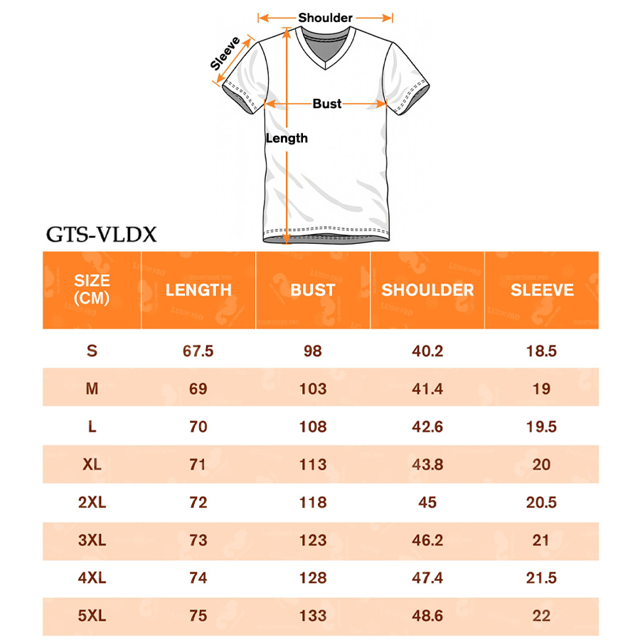 AOP GTS V Neck Short Sleeve
