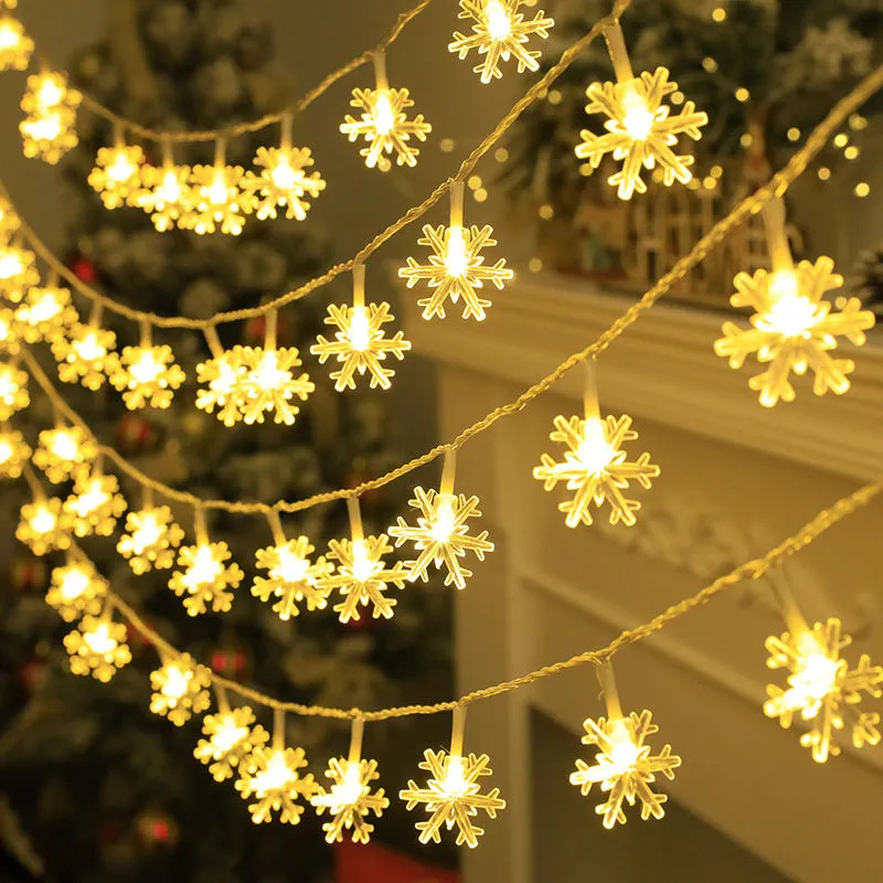 LED string lights for indoor and outdoor use