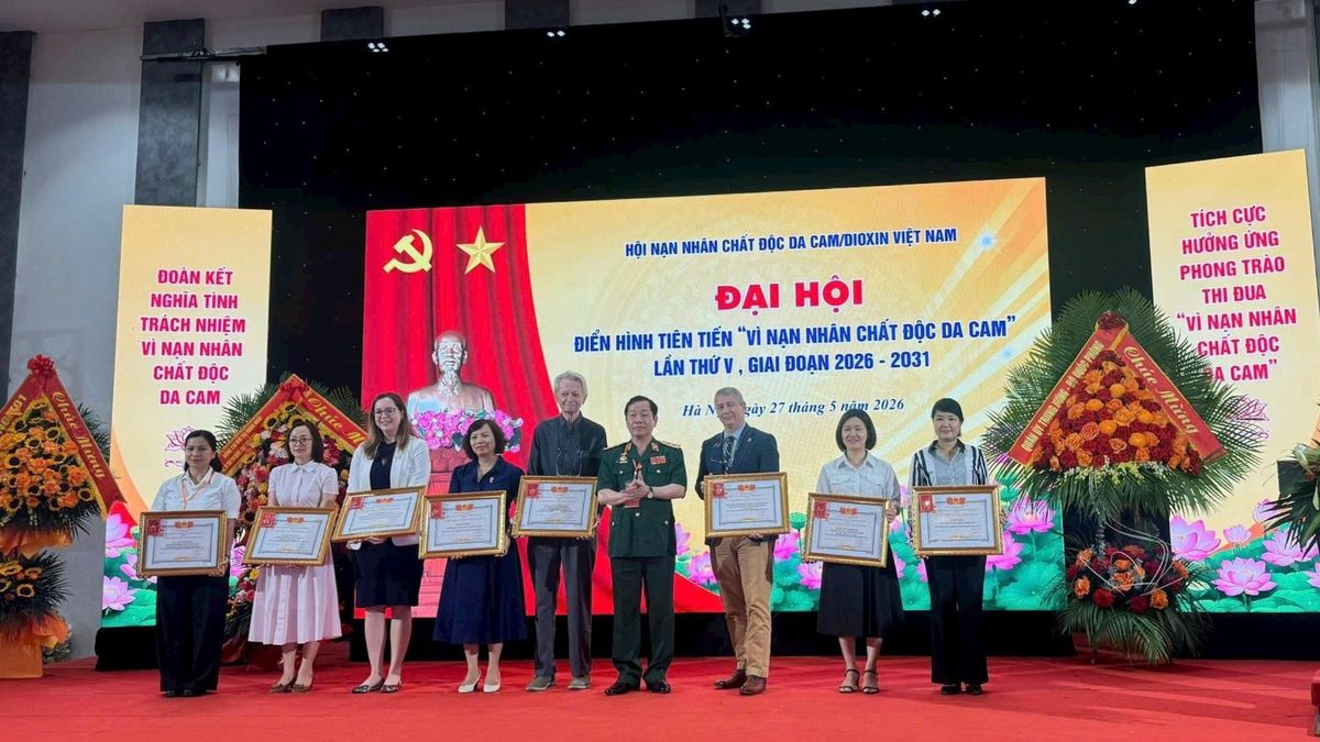 Đại hội Điển hình tiên tiến 'Vì nạn nhân chất độc da cam' - Đài Phát thanh và truyền hình Hà Nội