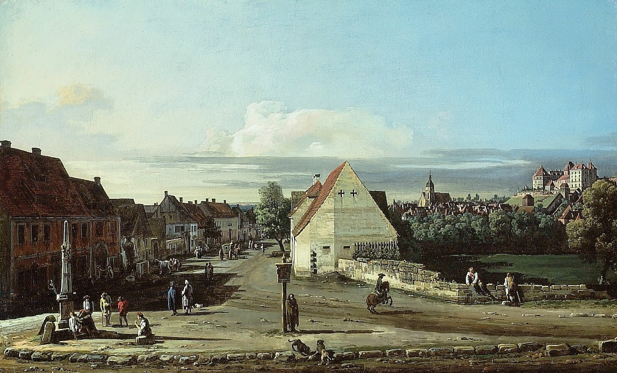 View of Pirna with the Fortress of Sonnenstein 1755 65