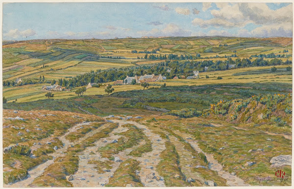 Landes de Lesquiffinec Morgat 1915