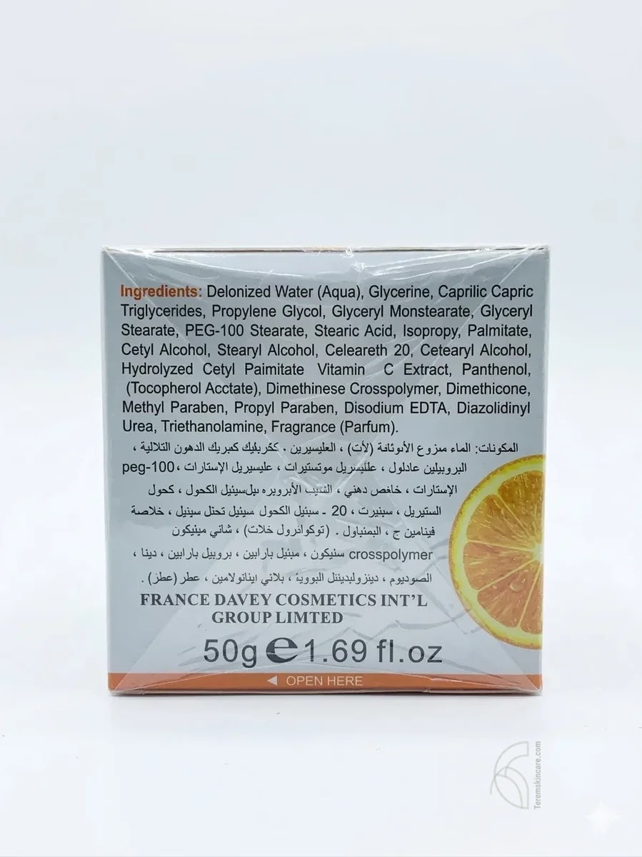 Dr Davey Vitamin C Brightening & Anti-Aging Face Cream