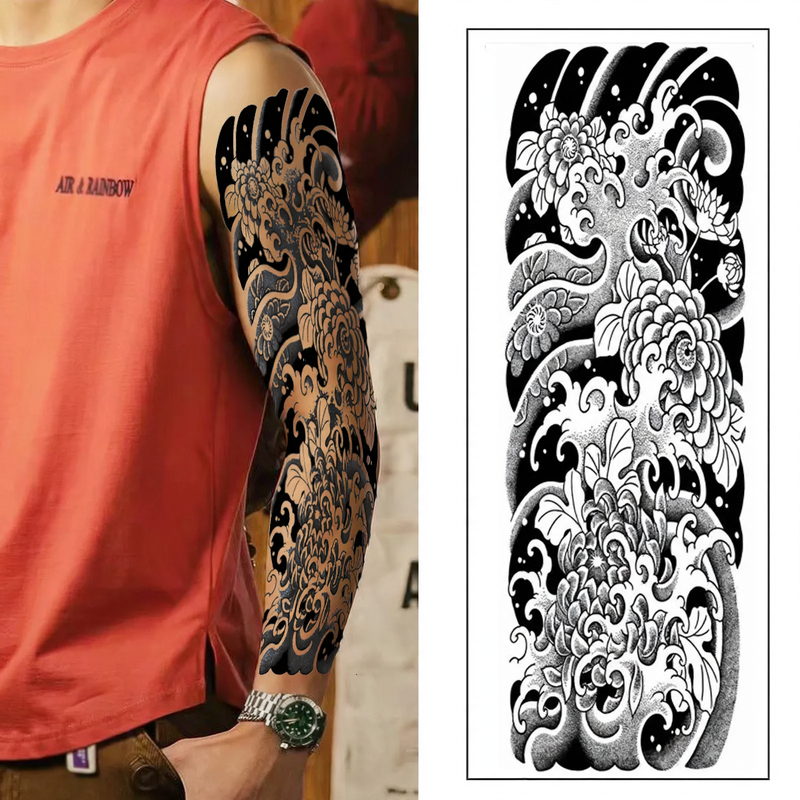 Temporäre Tattoo-Aufkleber, verschiedene Motive