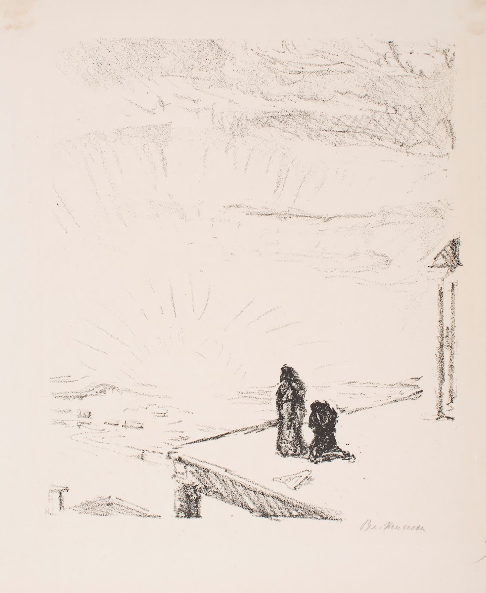 Conclusion Plate 9 from the series The Return of Eurydice Three Cantos 1909