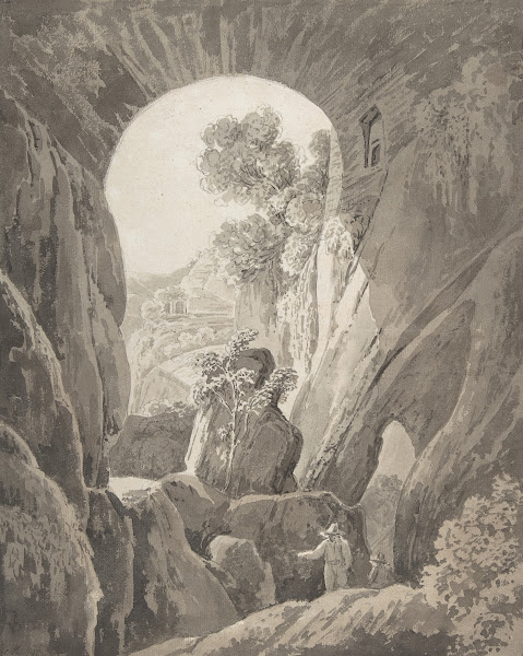 The Caves of Acradina near Syracuse in Sicily 1797