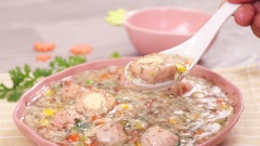 Súp Tôm Viên Phô Mai