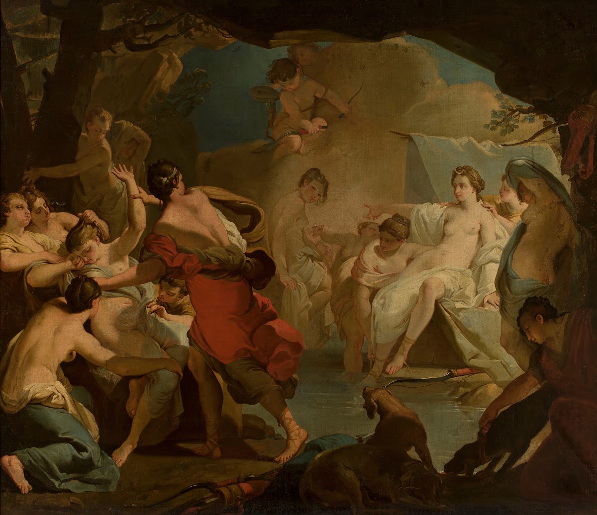 Dianas judgement of the nymph Callisto