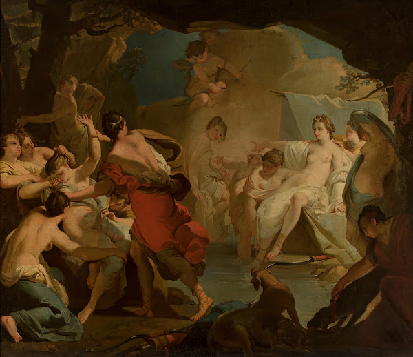 Dianas judgement of the nymph Callisto