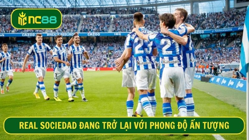 Real Sociedad đã tìm lại niềm vui chiến thắng