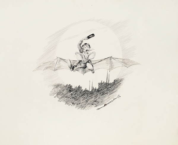 Off on a bat 1896