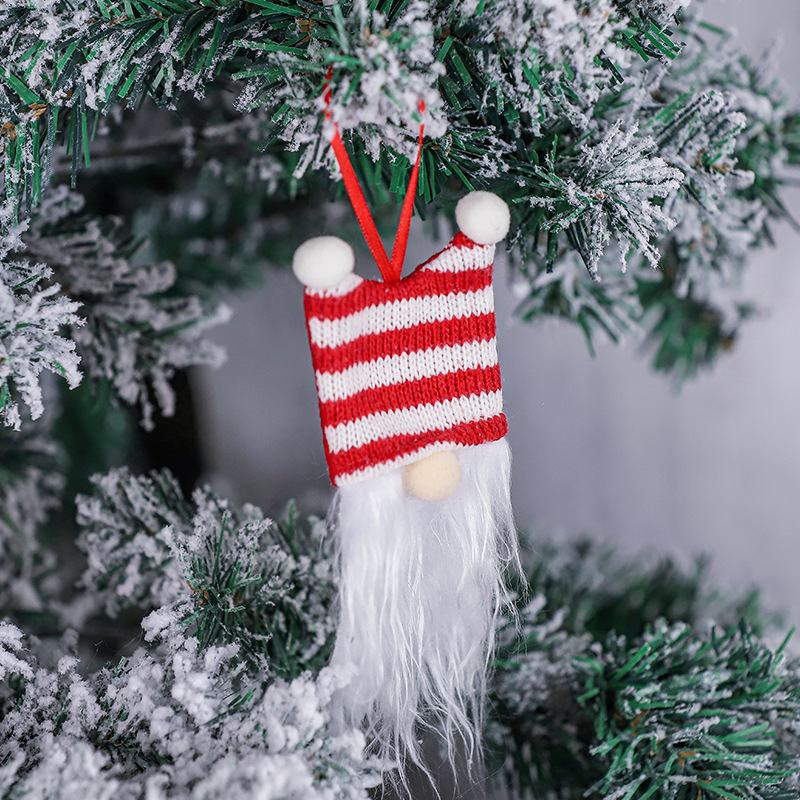 Christmas Tree Ornaments Gnome Set
