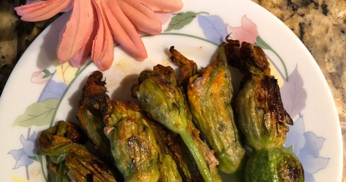 Bông bí nhồi thịt