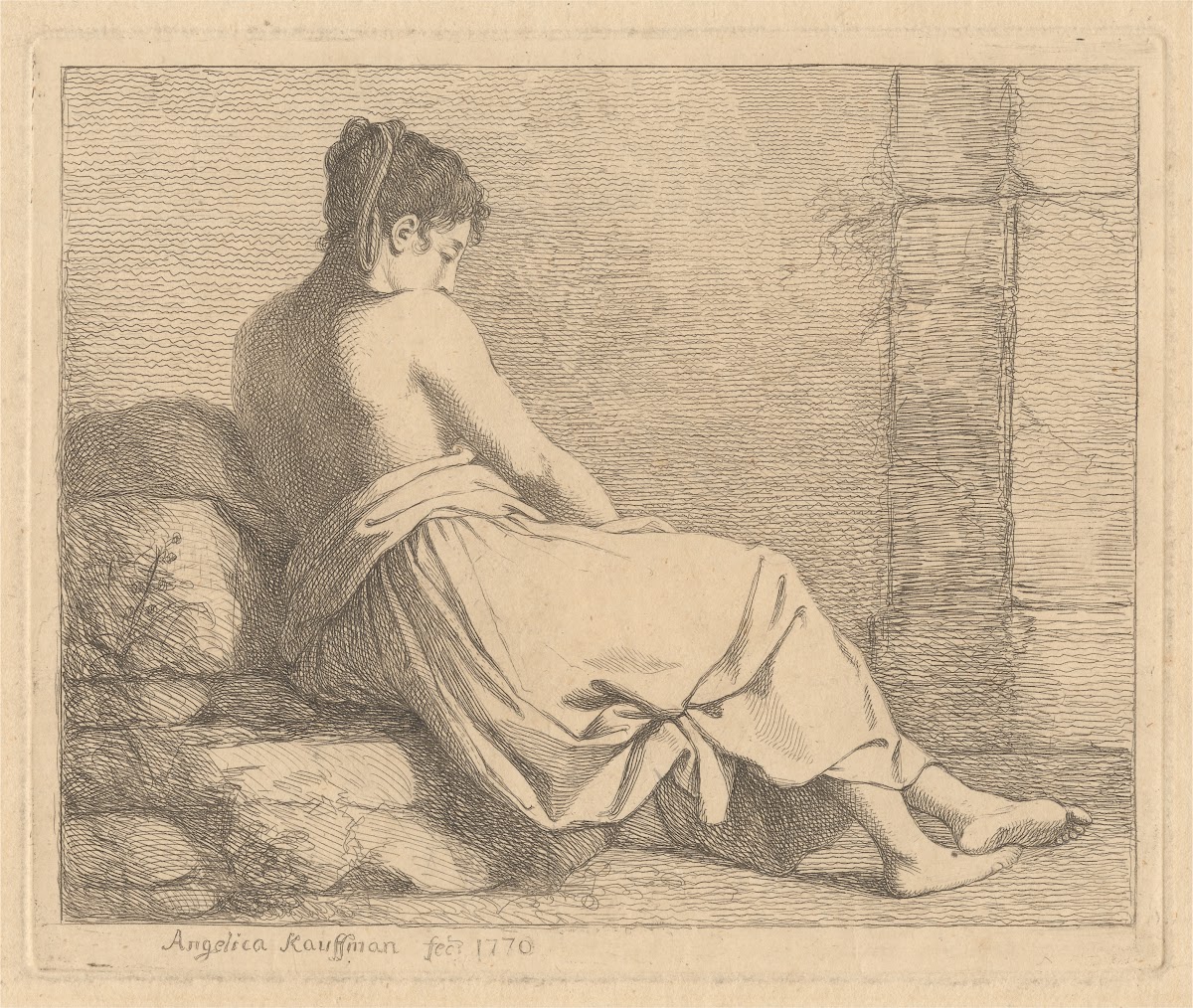 Seated Woman Le Blanc 20