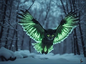 Owl Digital Art Picture