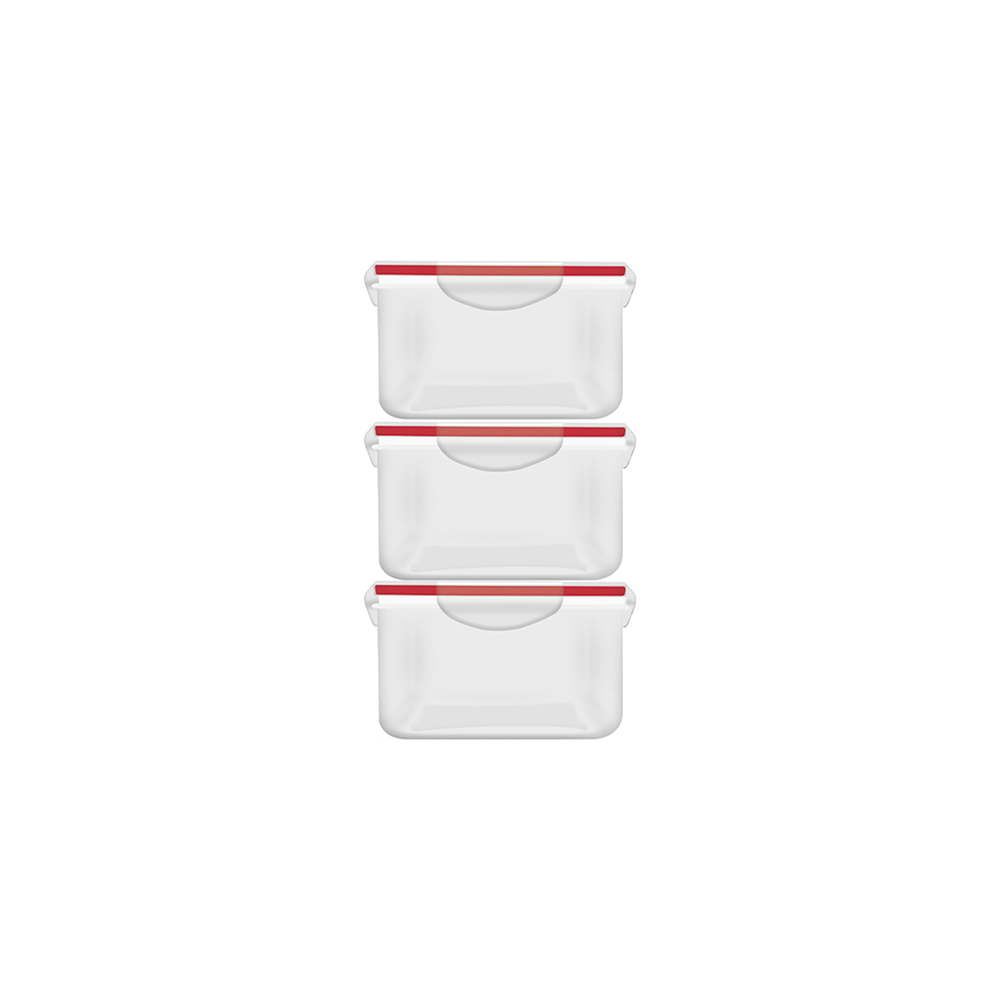 Set de contenedores de alimentos Steiner™ Albis, 3 piezas