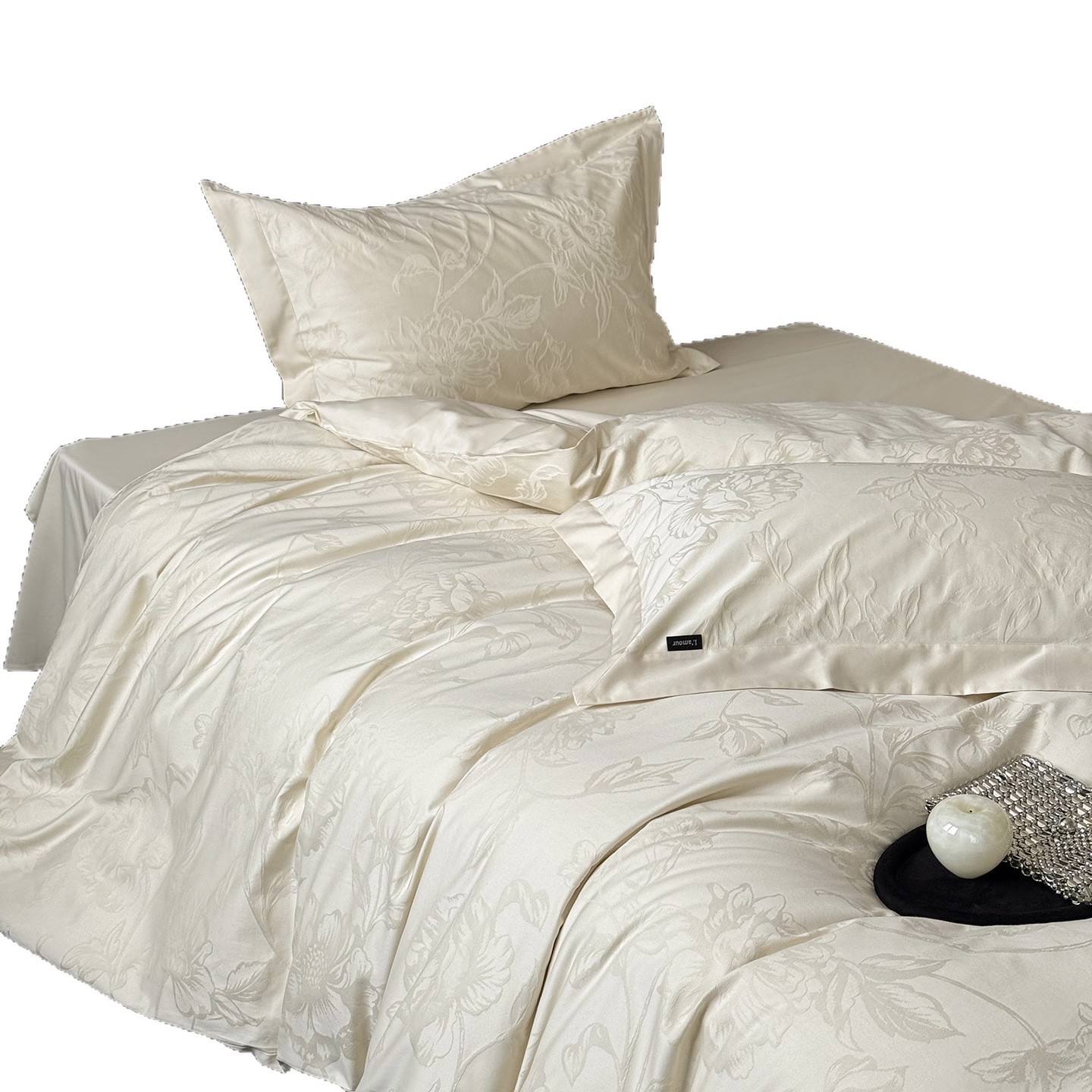 Long-staple Cotton Bedding Set, 4-piece