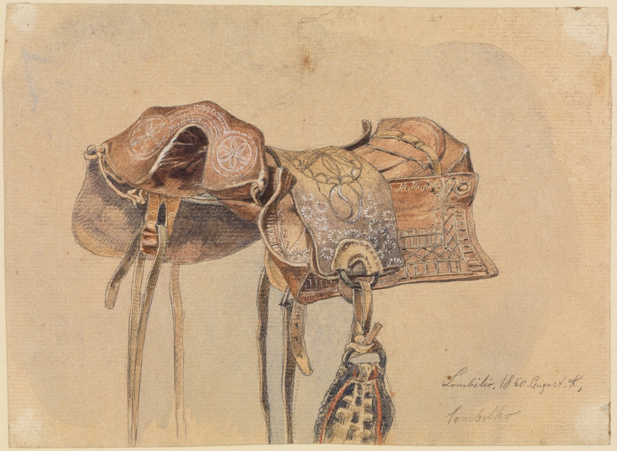 Brasilianischer Sattel 1860